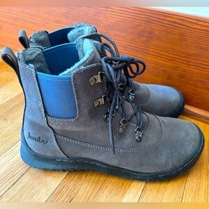 NEW! Jambu women’s Woodstock lace up casual boots, waterproof grey/blue color
